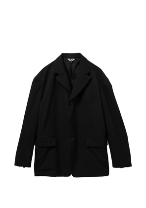 Black Comme Des Garçons wool blazer