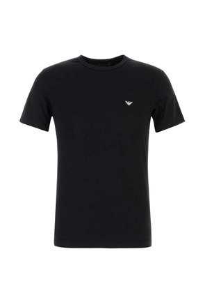 Emporio Armani logo T-shirt - Black