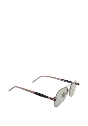 Kuboraum pilot-frame sunglasses - Grey