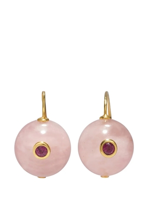 Lizzie Fortunato Comet quartz earrings - Gold