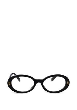 Marc Jacobs Eyewear oval-frame glasses - Black