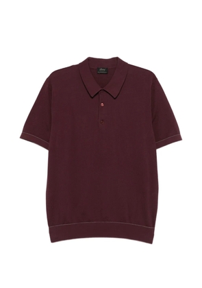 Brioni button collared polo shirt