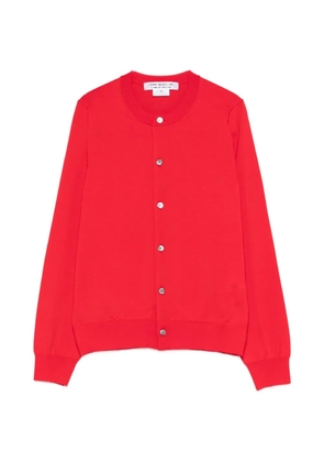 Comme Des Garçons buttoned cardigan - Red