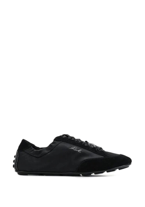 Karl Lagerfeld logo-detail sneakers - Black