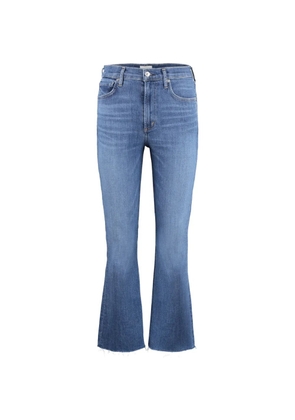 Citizens of Humanity Isola frayed cropped jeans - Blue