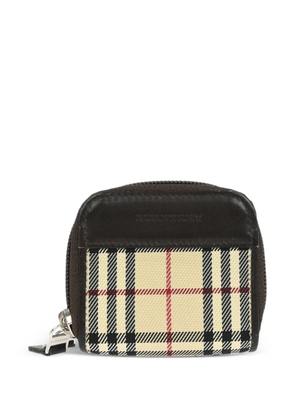 Burberry Pre-Owned checked wallet - Neutrals