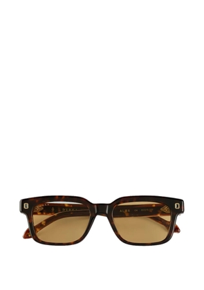 Dyrka rectangle frame sunglasses - Brown