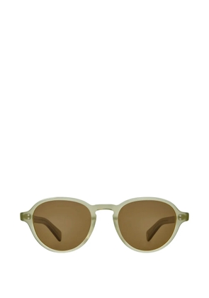 Garrett Leight Casillas round-frame sunglasses - Green