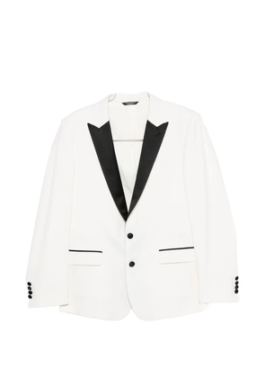 Dolce & Gabbana peak lapels tuxedo - White