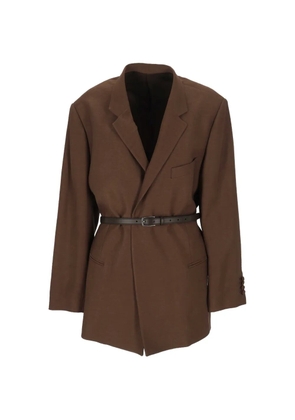 ARMARIUM belted jacket - Brown