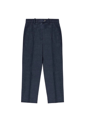 Circolo 1901 button tailored trousers - Blue