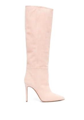 Paris Texas 110mm knee-high stiletto boots - Neutrals