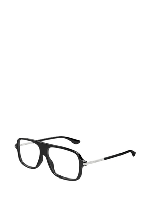 Alexander McQueen Eyewear pilot frame glasses - Black