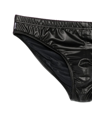 TOM FORD elasticated swim trunks - Black