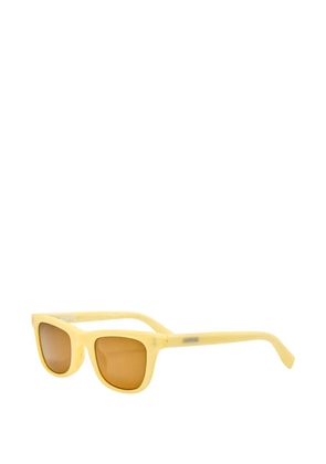 Jacquemus square-frame sunglasses - Yellow
