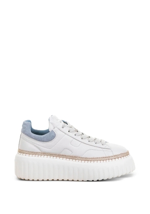 Hogan H-Stripes platform sneakers - White