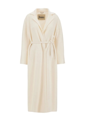 Herno belted coat - White