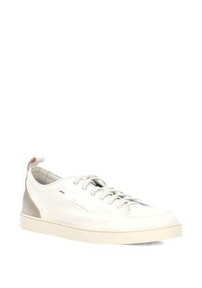 Santoni low top sneakers - White