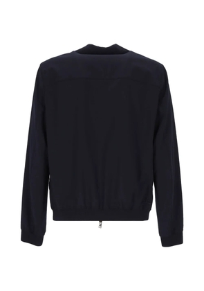 ON THE BUND button flap jacket - Blue