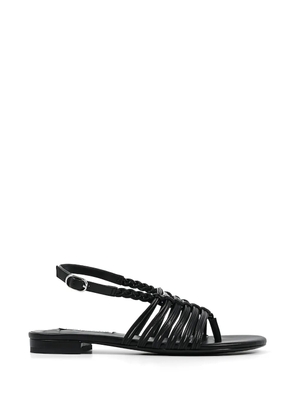 Karl Lagerfeld Alisso II braided sandals - Black