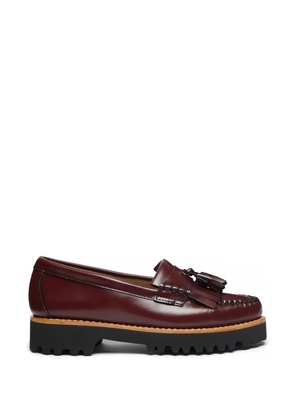 G.H.Bass Weejuns 90s Esther Kiltie loafers - Red