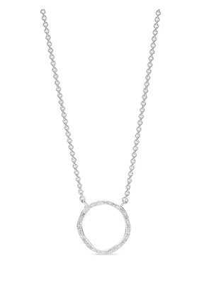 Monica Vinader Riva crystal-embellished necklace - Silver