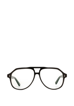 Chimi Sally browline-detail glasses - Brown