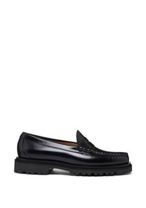 G.H.Bass Weejuns Step-Lug Larson leather penny loafers - Black