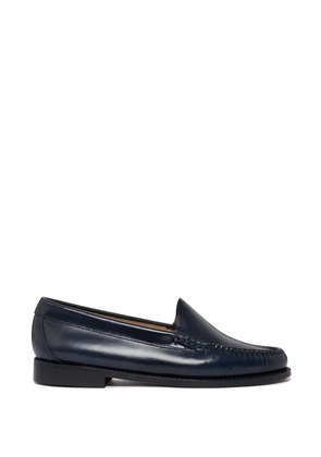 G.H.Bass hand-stitched venetian loafers - Blue