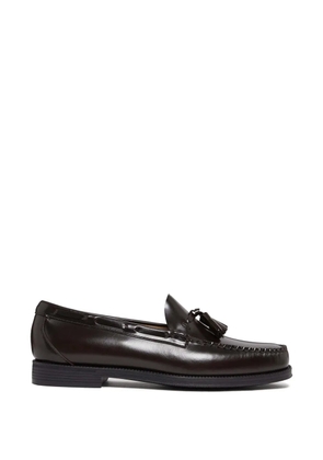 G.H.Bass polished tassel loafers - Brown