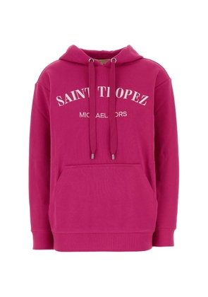 Michael Michael Kors long sleeves hoddie - Pink