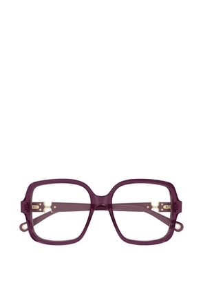 Chloé Eyewear square frame glasses - Purple