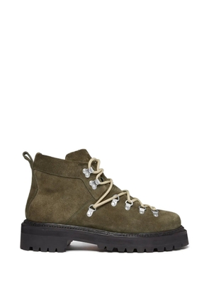 G.H.Bass Mason Alpine round-laces lug boots - Green