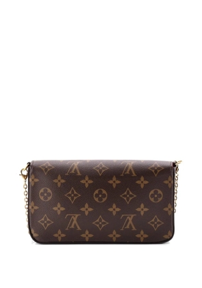 Louis Vuitton Pre-Owned Felicie Pochette Monogram Canvas crossbody bag - Brown