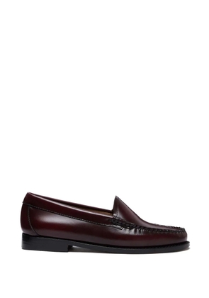 G.H.Bass leather loafers - Red