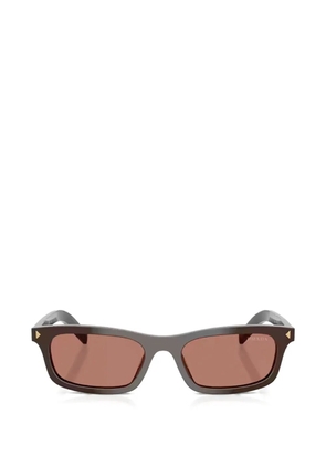 Prada Eyewear rectangle-frame sunglasses - Brown