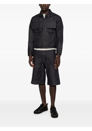 Individual Sentiments indigo blue shorts - Black