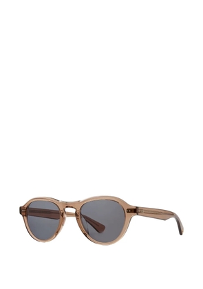 Garrett Leight Mcnally geometric-frame sunglasses - Brown