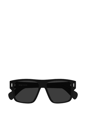 Alexander McQueen Eyewear square frame sunglasses - Black