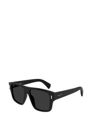 Alexander McQueen Eyewear square frame sunglasses - Black