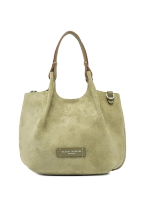 GIANNI CHIARINI Dua leather shoulder bag - Green