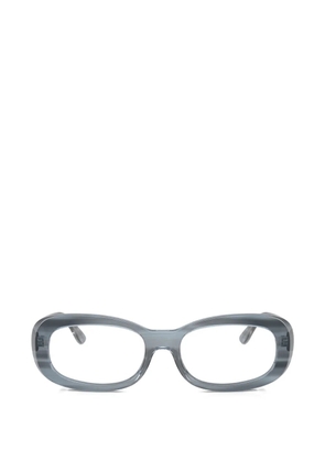 Ray-Ban striped rectangle-frame glasses - Grey
