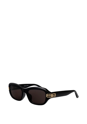 Balenciaga Eyewear rectangle-frame sunglasses - Black