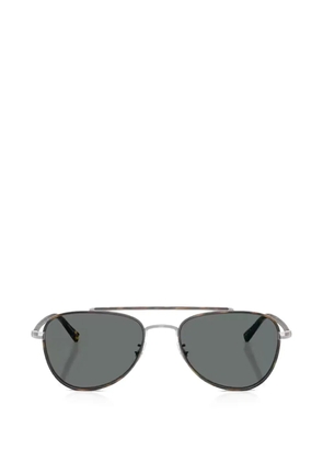 Oliver Peoples pilot-frame sunglasses - Brown