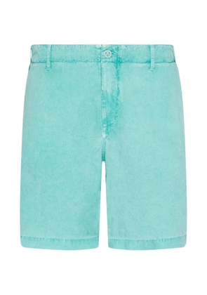 Vilebrequin flat-waist flap-pocket bermuda shorts - Green