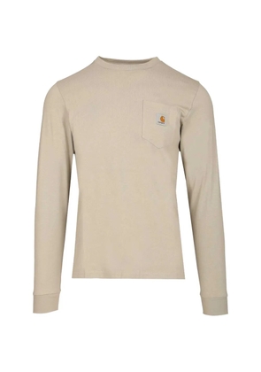 Carhartt WIP chest-pocket long-sleeve T-shirt - Neutrals