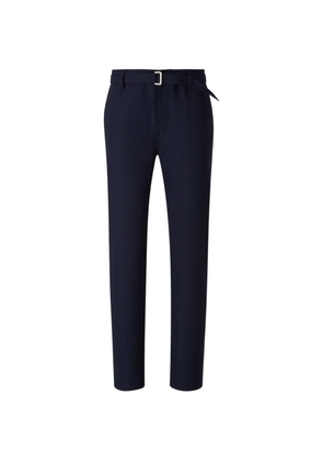 Canali belted trousers - Blue