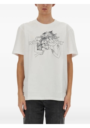 MARANT Honore graphic T-shirt - White