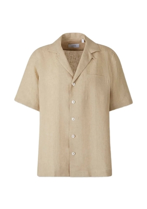Lardini chest-pocket short-sleeve shirt - Neutrals