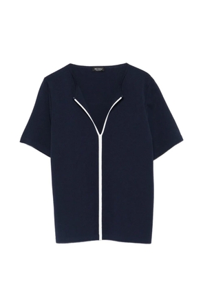 Neera V-neck T-shirt - Blue